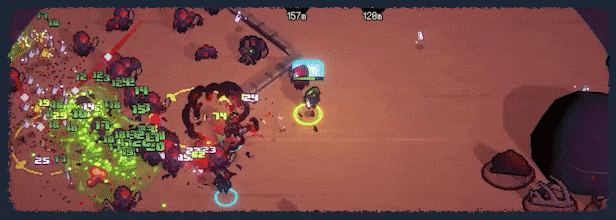 GIF of a gameplay scene in Survivor Mercs